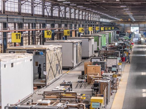 모듈러 생산 공정